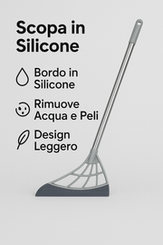 MultiClean Pro™ – La scopa tuttofare in silicone